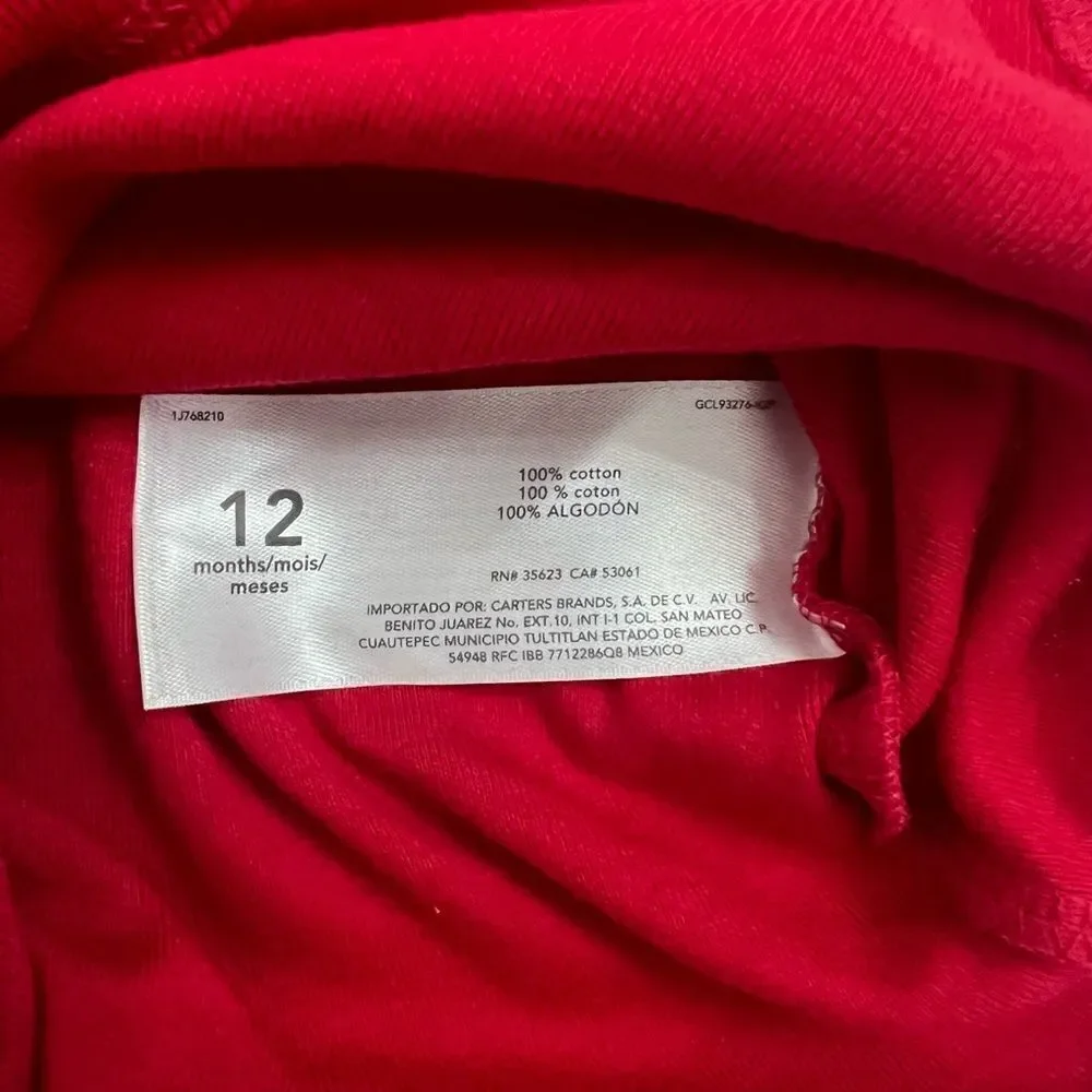 Baby Girl Turtleneck Long Sleeve and Pants Bundle 12 months